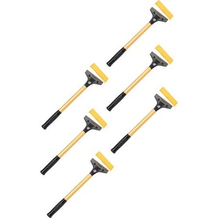 Ettore Product Co SCRAPER, 4inW/12in HANDLE, 6PK ETO2005CT